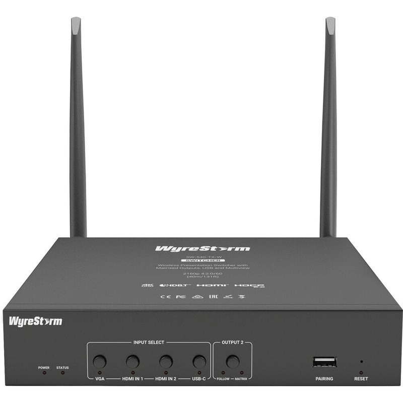 WyreStorm Synergy 4x2 4K HDBaseT Switcher with Wireless Casting