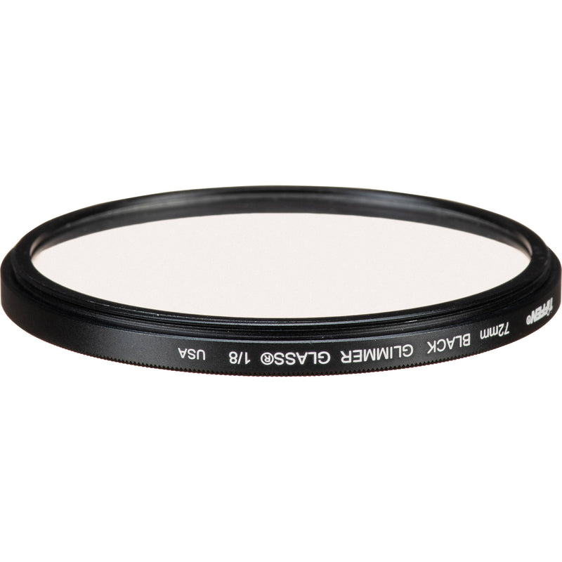 Tiffen Black Glimmerglass Camera Filter (72mm, Grade 1/8)