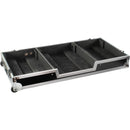 Odyssey DJ Coffin Case for Pioneer DJM-A9 / CDJ-3000 or Similar Size Gear (Silver on Black)