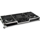 Odyssey DJ Coffin Case for Pioneer DJM-A9 / CDJ-3000 or Similar Size Gear (Silver on Black)