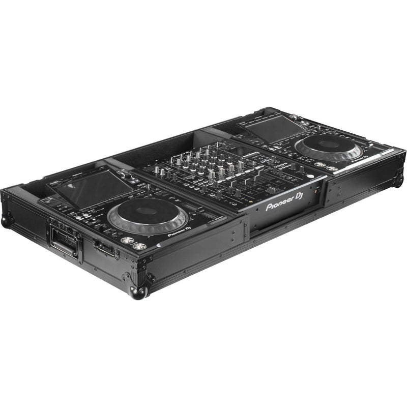 Odyssey DJ Coffin Case with Wheels for Pioneer DJM-A9 / CDJ-3000 or Similar Size Gear (Black Label)