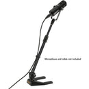 Auray MS-1218T Telescoping Desktop Mic Stand with Weighted Base