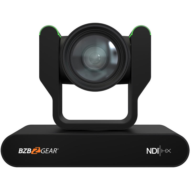 BZBGEAR Live Streaming NDI|HX3 PTZ Camera with Auto-Tracking, Tally & 12x Zoom (Black)