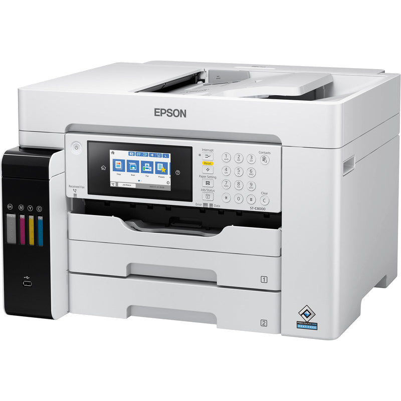 Epson WorkForce ST-C8000 Supertank Color MFP Printer