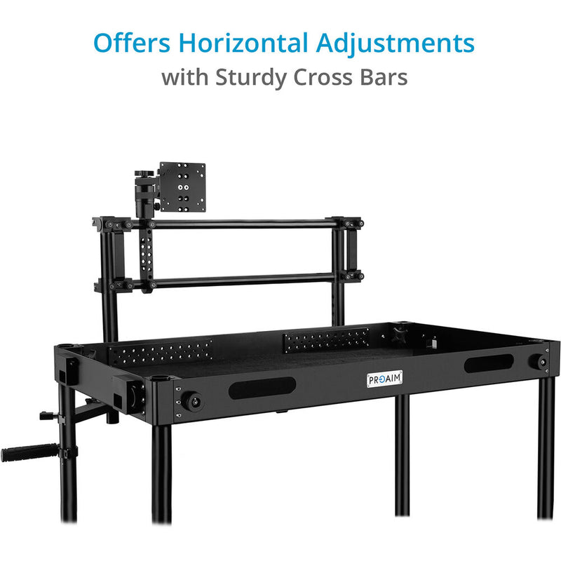 Proaim Dual-Monitor 75/100mm VESA Mount for Select Camera Carts