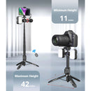 KraftGeek 42" Vlogging Tripod (Black)