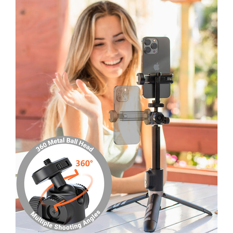 KraftGeek 42" Vlogging Tripod (Black)