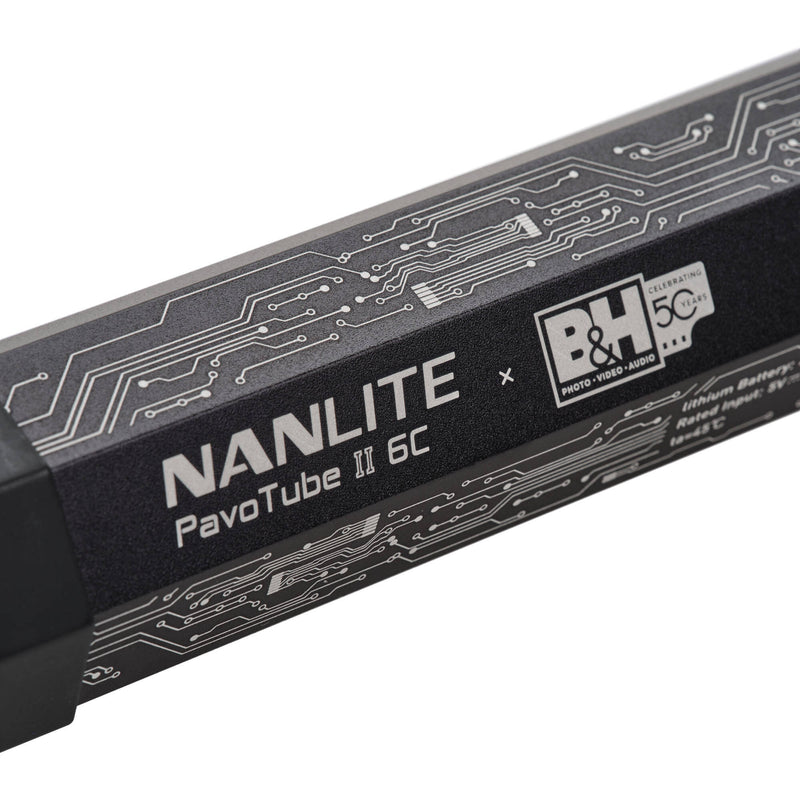 Nanlite PavoTube II 6C RGB LED Tube Light (10", Special 50th Anniversary Edition)