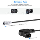 Neewer D-Tap to BMPCC 4K/6K Coiled Power Cable (16-50")