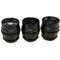 Mitakon Zhongyi Speedmaster S35 20, 35 & 50mm T1 Cine 3-Lens Bundle (FUJIFILM X)