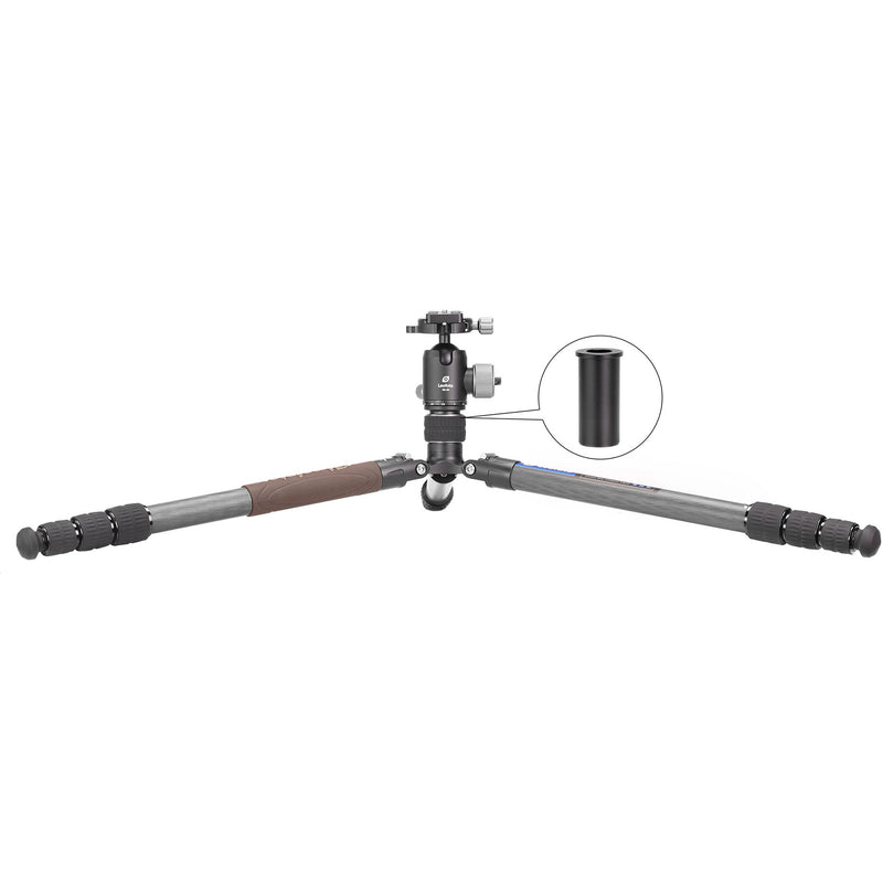 Leofoto LX-284CT Urban Series Carbon Fiber Tripod with XB-38 Ball Head (66.42")