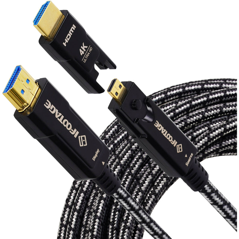 iFootage High-Speed HDMI to Micro-HDMI Cable with Adapter (49.2')