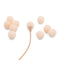 Bubblebee Industries The Microphone Foam for Lavalier Mics Pop Filter (Small, Beige, 10-Pack)