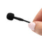 Bubblebee Industries The Microphone Foam for Lavalier Mics Pop Filter (Small, Black, 10-Pack)