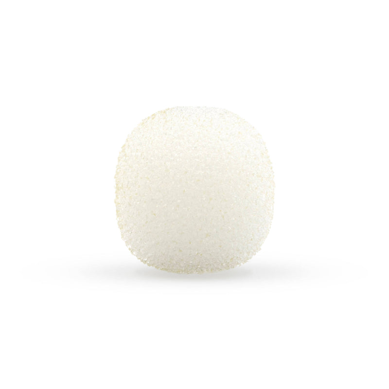 Bubblebee Industries The Microphone Foam for Lavalier Mics Pop Filter (Small, White, 10-Pack)