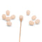 Bubblebee Industries The Microphone Foam for Lavalier Mics Pop Filter (Extra-Small, Beige, 10-Pack)