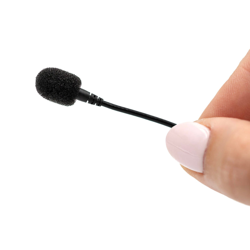 Bubblebee Industries The Microphone Foam for Lavalier Mics Pop Filter (Extra-Small, Black, 10-Pack)