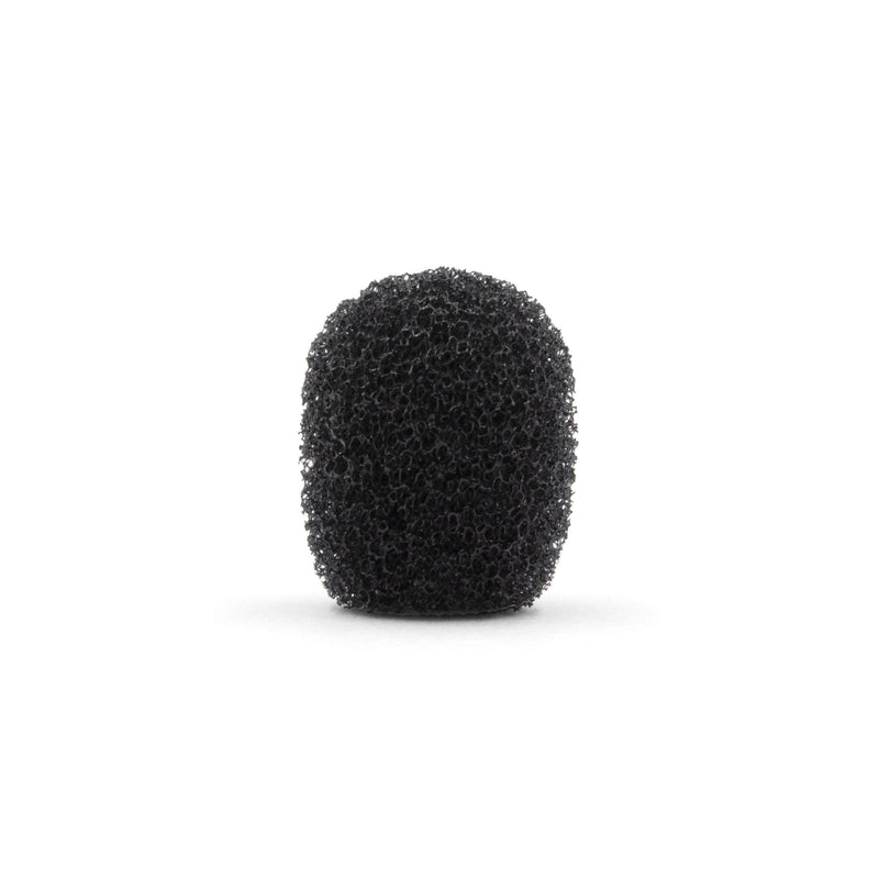 Bubblebee Industries The Microphone Foam for Lavalier Mics Pop Filter (Extra-Small, Black, 10-Pack)