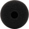 Bubblebee Industries The Microphone Foam for Pencil Mics Pop Filter (Medium Thickness, Black)