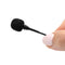 Bubblebee Industries The Microphone Foam for Lavalier Mics Pop Filter (Medium, Black, 10-Pack)