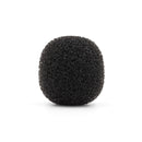 Bubblebee Industries The Microphone Foam for Lavalier Mics Pop Filter (Medium, Black, 10-Pack)