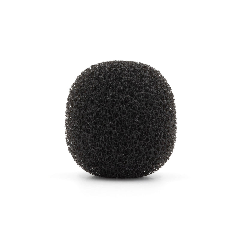 Bubblebee Industries The Microphone Foam for Lavalier Mics Pop Filter (Medium, Black, 10-Pack)