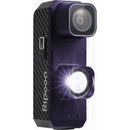 RIPOON Q101 Front Light Bicycle Dash Cam (Dark Purple)