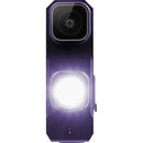 RIPOON Q101 Front Light Bicycle Dash Cam (Dark Purple)