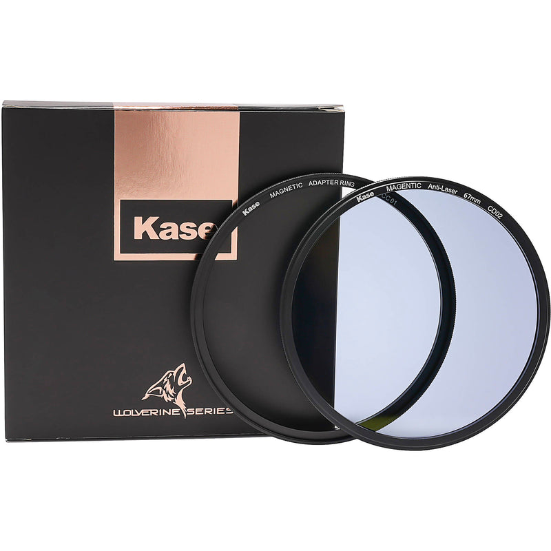 Kase Wolverine Anti-Laser Magnetic Protection Filter with Magnetic Adapter (67mm)