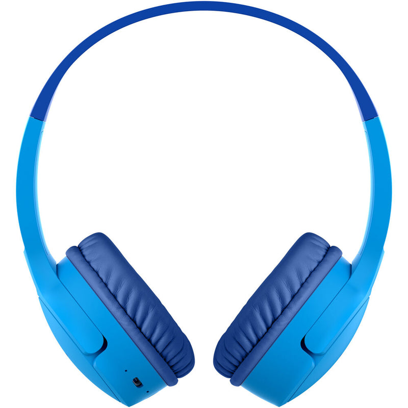 Belkin SoundForm Mini On-Ear Wireless Headphones for Kids (Blue)