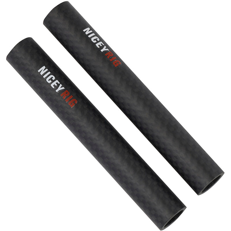 Niceyrig 15mm Carbon Fiber Rod Set (Pair, 4")