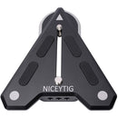 Niceyrig Manfrotto-Style Triangular Baseplate