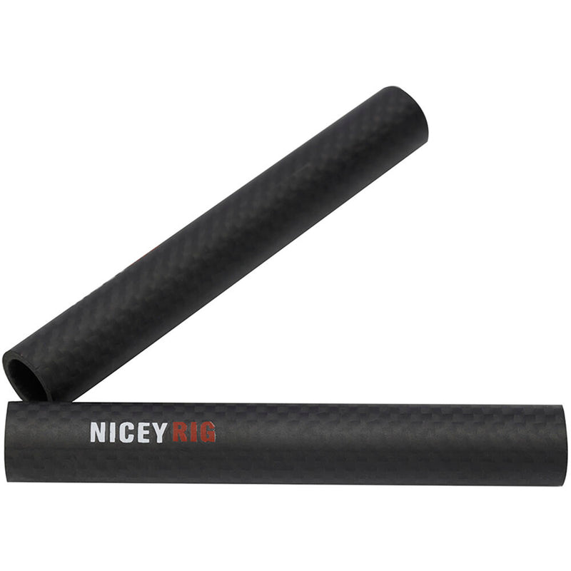 Niceyrig 15mm Carbon Fiber Rod Set (Pair, 4")