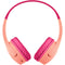 Belkin SoundForm Mini On-Ear Wireless Headphones for Kids (Pink)