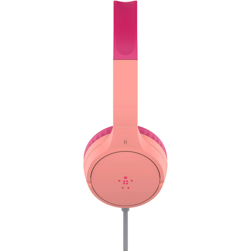 Belkin SoundForm Mini On-Ear Headphones for Kids (Pink)