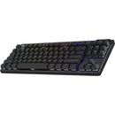 Logitech G PRO X TKL LIGHTSPEED Wireless RGB Gaming Keyboard (Black, Clicky)