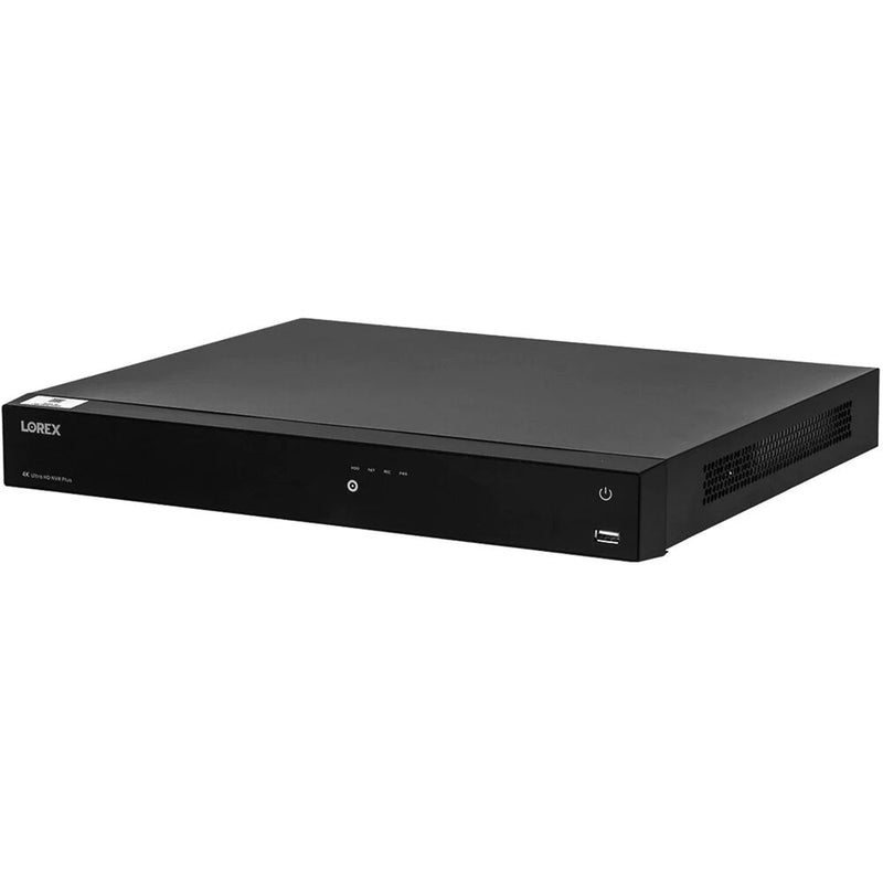 Lorex Fusion Series N864A64B-8CA8 16-Channel 4K UHD NVR with 4TB HDD & 8 4K Bullet Cameras