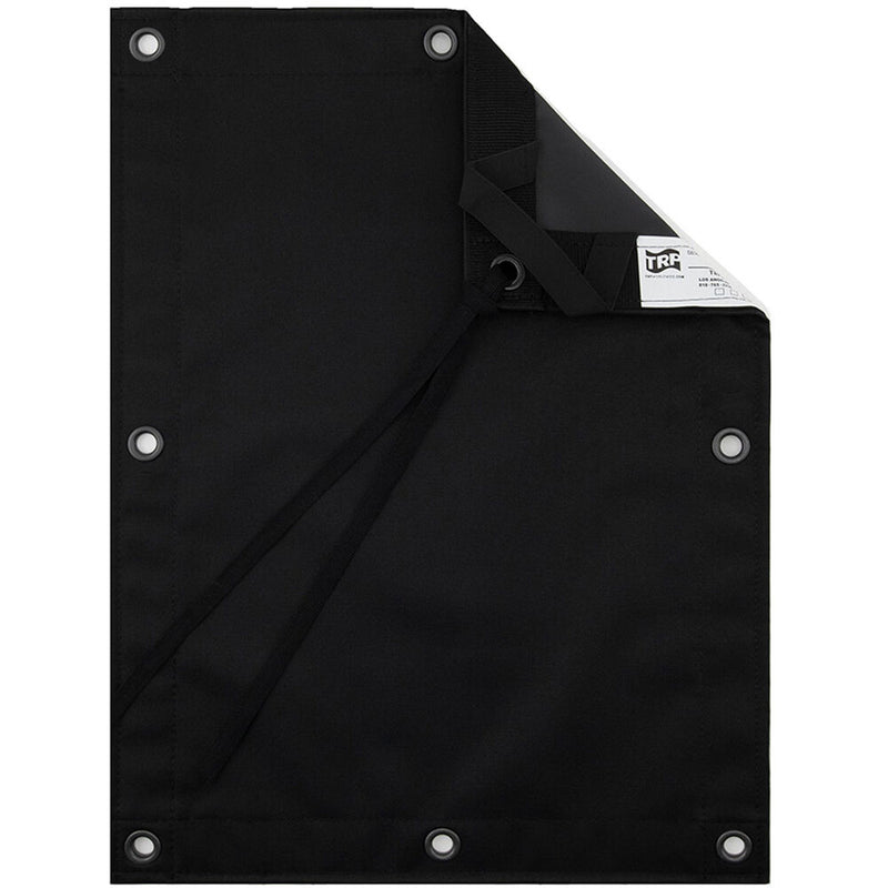 TRP WORLDWIDE Water Solid Fabric (Matte Black, 8 x 12')