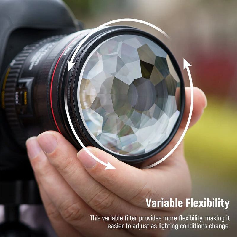 Neewer Kaleidoscope Prism Lens Filter (58mm)