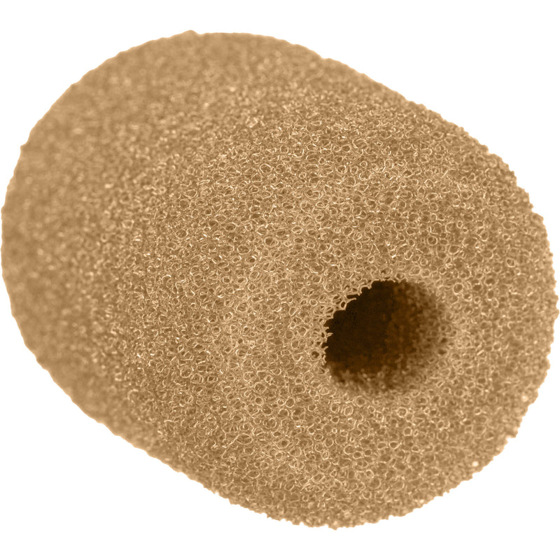 WindTech 1100 Series Cylindrical Windscreen for 1/4" Diameter Mics (Tan)