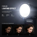 Neewer Z1-C TTL Round Head Flash Speedlite with M12 Magnetic Dome Diffuser