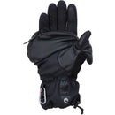 Vallerret Skadi Zipper Mitt PSP Gloves (Black, Large)