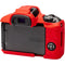 easyCover Camera Case for CanonR50 (Red)