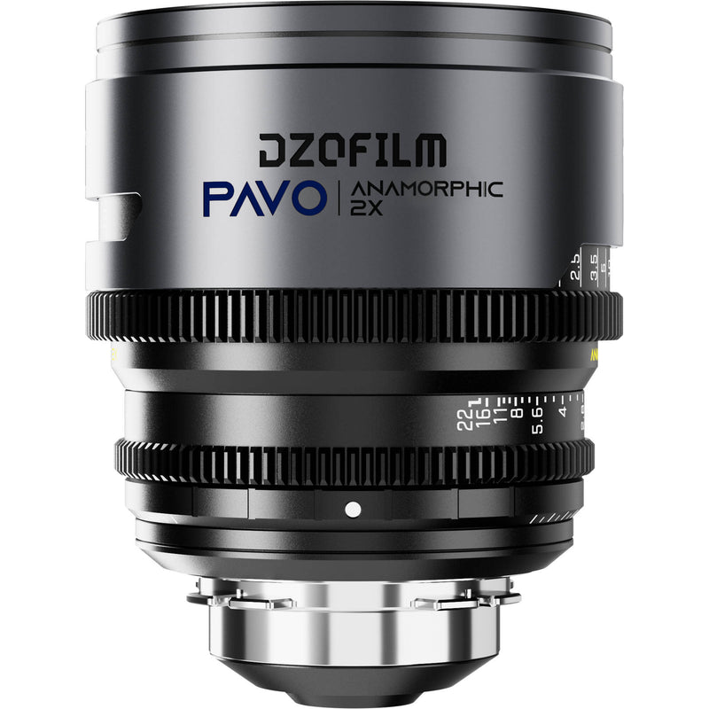 DZOFilm PAVO 32mm T2.1 2x Anamorphic Prime Lens (Blue Coating, PL/EF Mount, Feet)