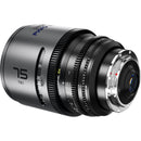 DZOFilm PAVO 75mm T2.1 2x Anamorphic Prime Lens (Blue Coating, PL/EF Mount, Feet)