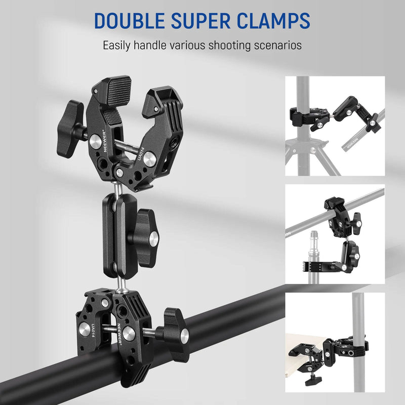 Neewer Double Super Clamp Camera Mount