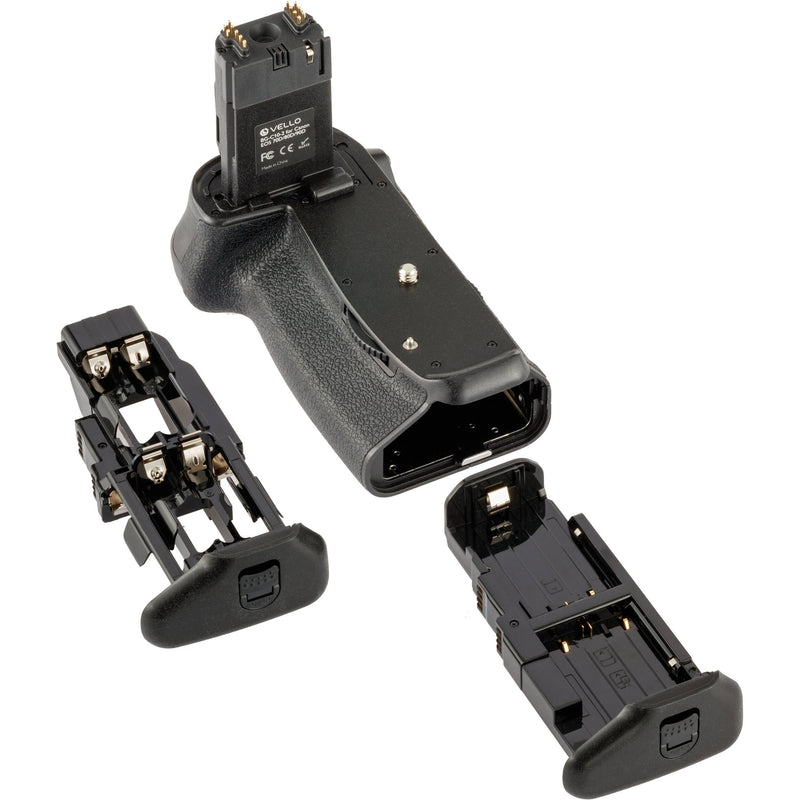 Vello BG-C10-2 Battery Grip for Canon 70D, 80D, and 90D DSLR Camera