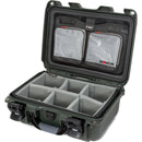 Nanuk 915 Hard Case with Pro Photo Kit (Olive, 13L)