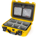 Nanuk 915 Hard Case with Pro Photo Kit (Yellow, 13L)