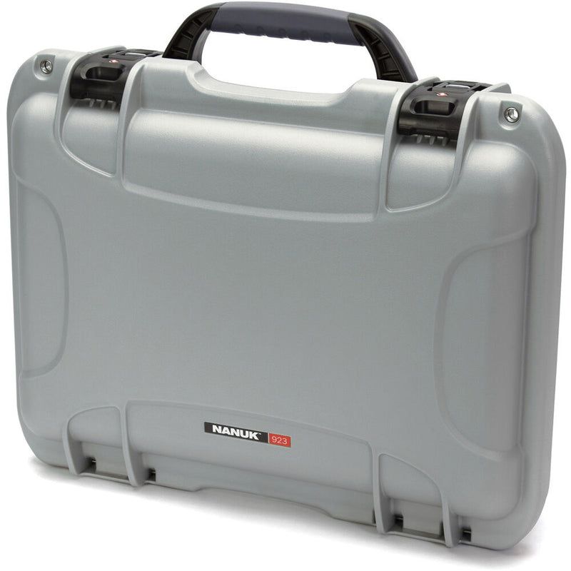 Nanuk 923 Hard Case Pro Photo Kit (Silver, 16.7L)